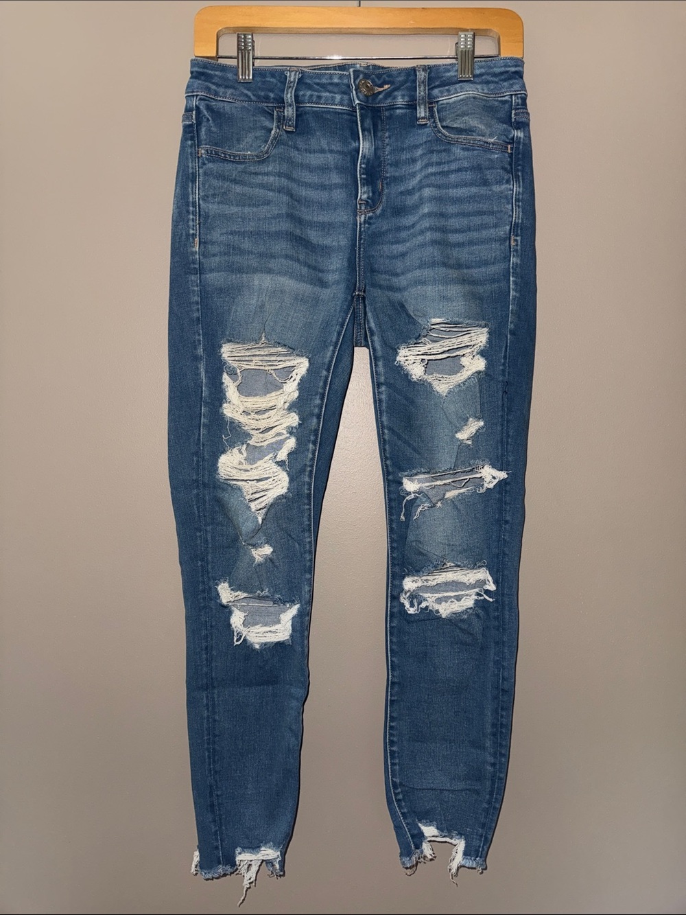 American Eagle Outfitters Light Blue Jeggings